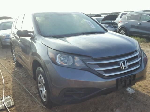 2HKRM3H35DH505083 - 2013 HONDA CR-V LX GRAY photo 1