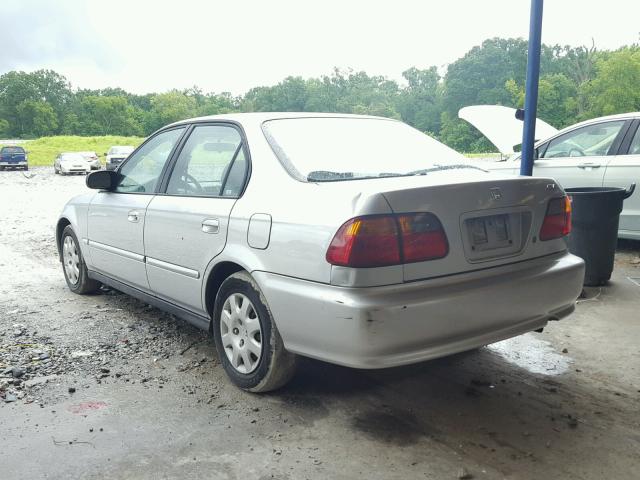 2HGEJ6619XH520405 - 1999 HONDA CIVIC BASE GRAY photo 3