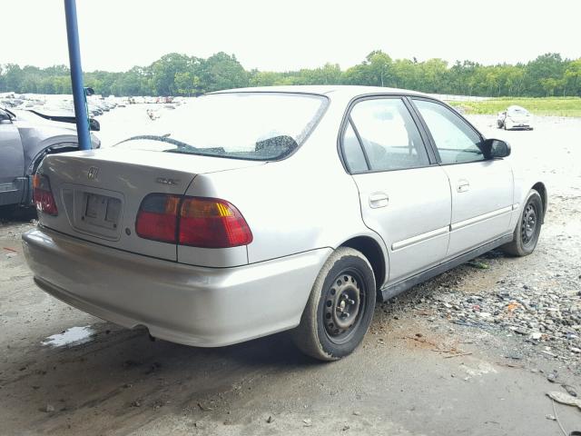 2HGEJ6619XH520405 - 1999 HONDA CIVIC BASE GRAY photo 4