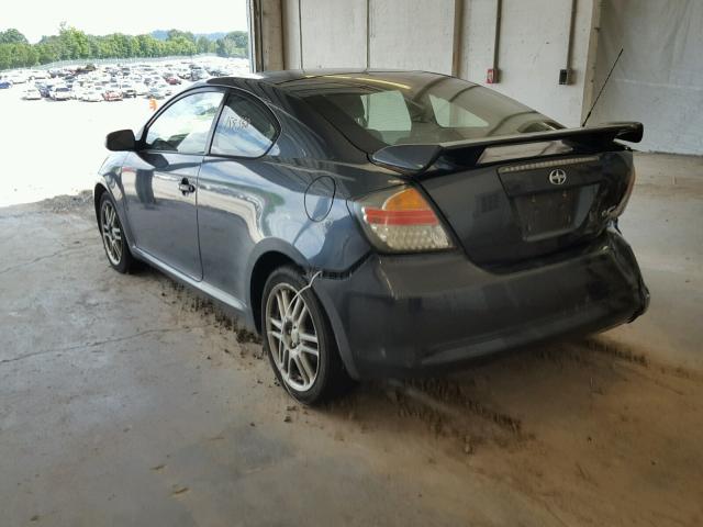 JTKDE177770148953 - 2007 TOYOTA SCION TC 灰色 照片 3