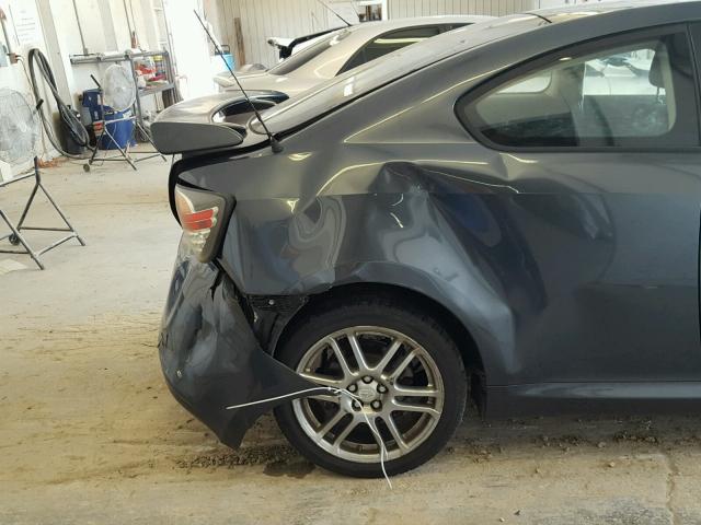 JTKDE177770148953 - 2007 TOYOTA SCION TC 灰色 照片 9