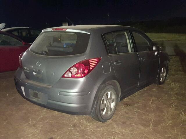 3N1BC13E78L404539 - 2008 NISSAN VERSA S SILVER photo 4