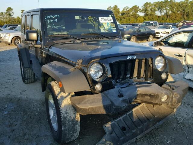 1C4BJWDG8HL539136 - 2017 JEEP WRANGLER U BLACK photo 1