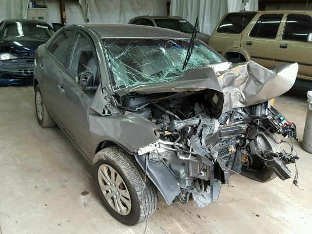 KNAFU4A29A5303320 - 2010 KIA FORTE EX GRAY photo 1