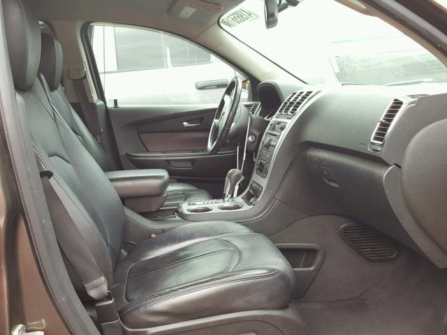 1GKLVMED1AJ115059 - 2010 GMC ACADIA SLT 棕色 照片 5