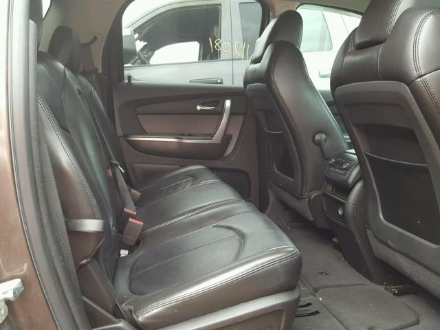 1GKLVMED1AJ115059 - 2010 GMC ACADIA SLT 棕色 照片 6