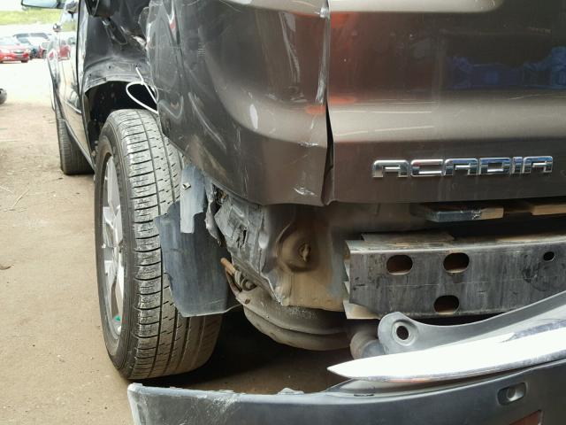 1GKLVMED1AJ115059 - 2010 GMC ACADIA SLT 棕色 照片 9