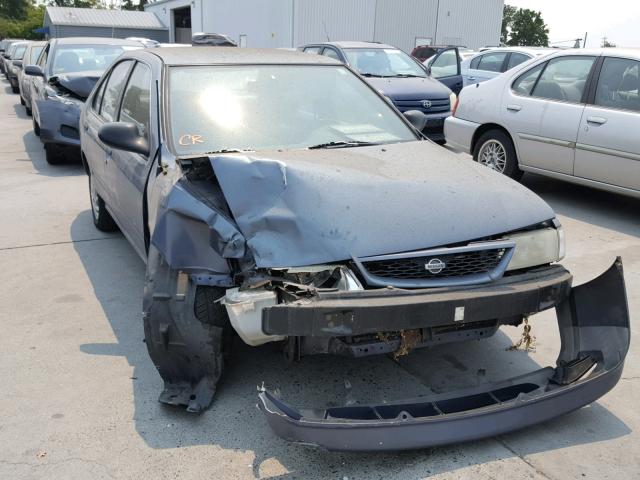 1N4AB41D7WC720934 - 1998 NISSAN SENTRA E BLUE photo 1