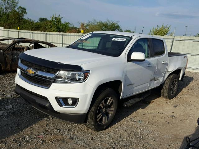 1GCGTCE34G1284361 - 2016 CHEVROLET COLORADO L WHITE photo 2