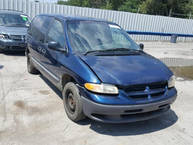 2B4FP25B5YR826045 - 2000 DODGE CARAVAN BLUE photo 1