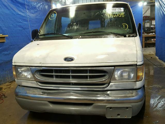 1FTRE1424XHB15920 - 1999 FORD ECONOLINE WHITE photo 9