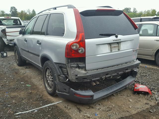 YV1CZ59H731005360 - 2003 VOLVO XC90 SILVER photo 3