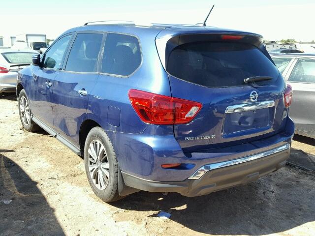 5N1DR2MN9HC901379 - 2017 NISSAN PATHFINDER BLUE photo 3