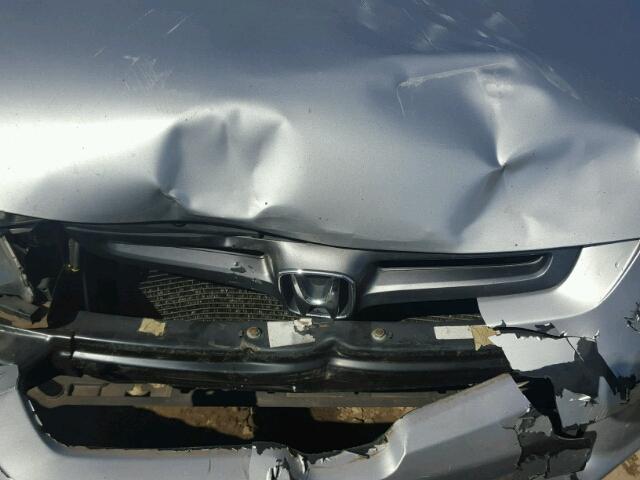 1HGCM56475A014537 - 2005 HONDA ACCORD LX SILVER photo 9