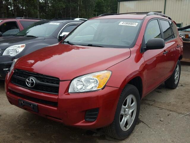 2T3BF4DV7CW198631 - 2012 TOYOTA RAV4 RED photo 2