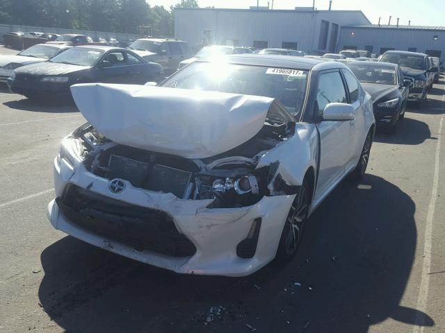JTKJF5C71FJ010752 - 2015 TOYOTA SCION TC 白色 照片 2