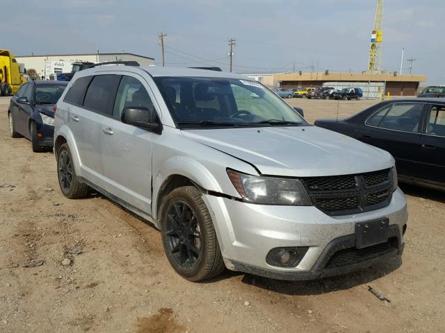 3C4PDDBG3ET154099 - 2014 DODGE JOURNEY SX SILVER photo 1