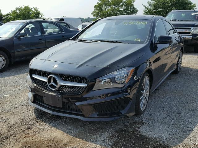 WDDSJ4GB7GN291121 - 2016 MERCEDES-BENZ CLA 250 4M BLACK photo 2