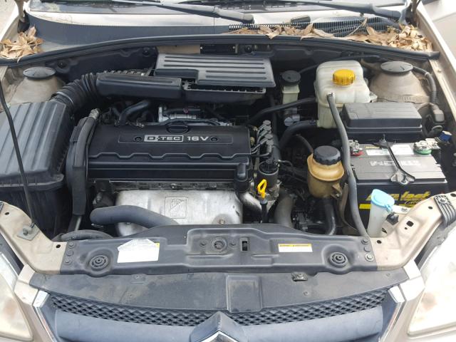 KL5JD56Z27K615004 - 2007 SUZUKI FORENZA BA TAN photo 7