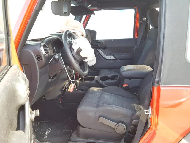 1J4AA2D14BL531231 - 2011 JEEP WRANGLER S RED photo 5