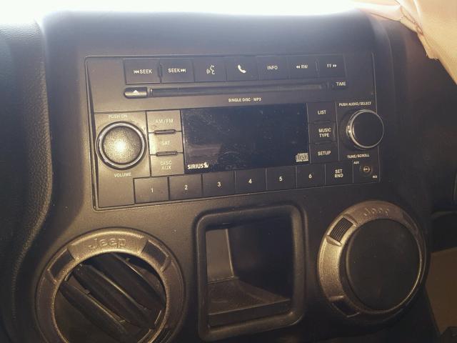 1J4AA2D14BL531231 - 2011 JEEP WRANGLER S RED photo 9