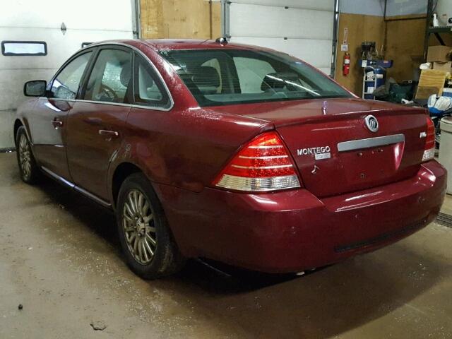 1MEHM431X7G608255 - 2007 MERCURY MONTEGO PR 红色 照片 3