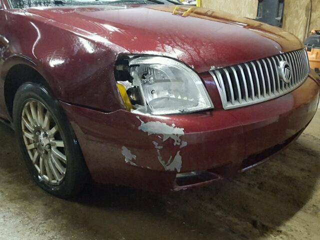 1MEHM431X7G608255 - 2007 MERCURY MONTEGO PR 红色 照片 9