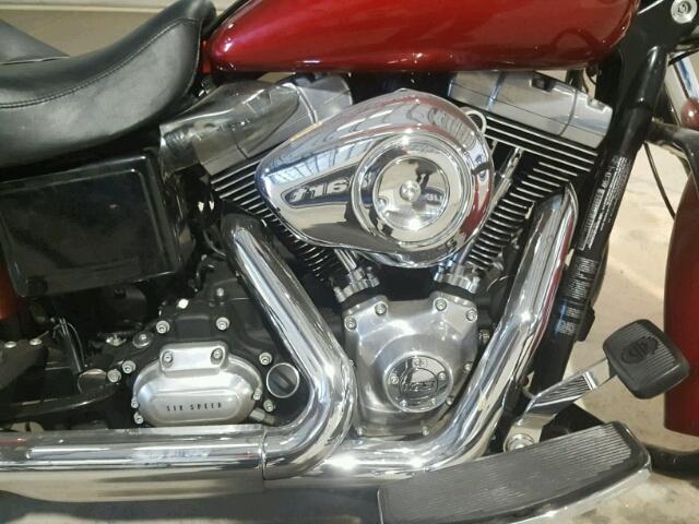 1HD1GZM13CC302956 - 2012 HARLEY-DAVIDSON FLD RED photo 7