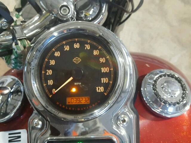 1HD1GZM13CC302956 - 2012 HARLEY-DAVIDSON FLD RED photo 8