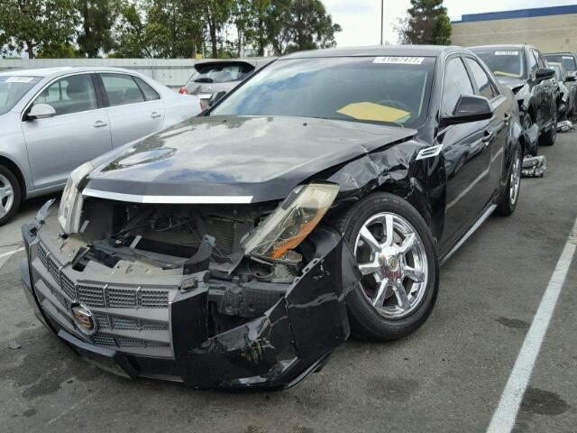 1G6DA5EG3A0130330 - 2010 CADILLAC CTS BLACK photo 2