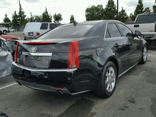 1G6DA5EG3A0130330 - 2010 CADILLAC CTS BLACK photo 4