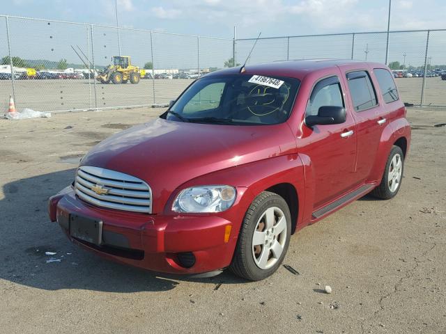 3GNDA13D97S555252 - 2007 CHEVROLET HHR LS წითელი ფოტო 2