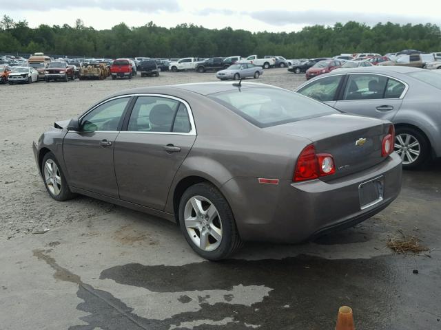 1G1ZB5EB8AF236976 - 2010 CHEVROLET MALIBU LS ყავისფერი ფოტო 3