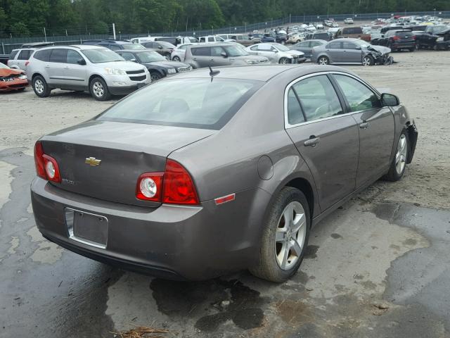 1G1ZB5EB8AF236976 - 2010 CHEVROLET MALIBU LS ყავისფერი ფოტო 4