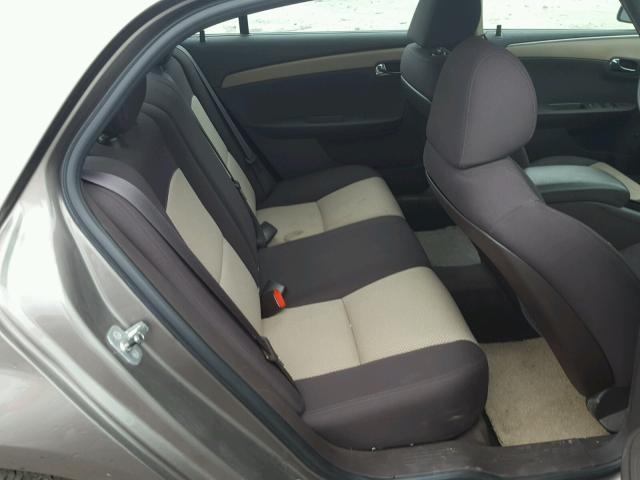 1G1ZB5EB8AF236976 - 2010 CHEVROLET MALIBU LS ყავისფერი ფოტო 6