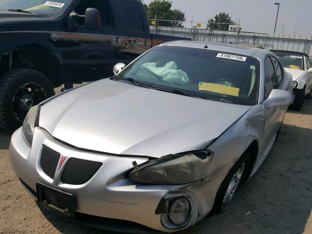 2G2WR524341141107 - 2004 PONTIAC GRAND PRIX SILVER photo 2