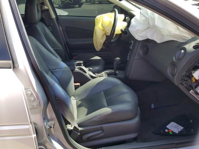 2G2WR524341141107 - 2004 PONTIAC GRAND PRIX SILVER photo 5