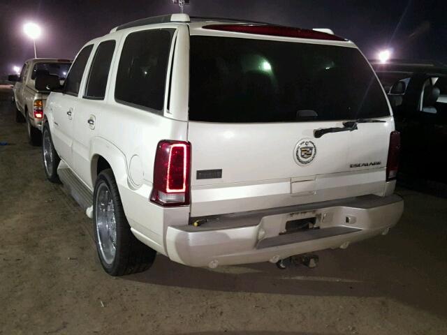 1GYEC63T25R175658 - 2005 CADILLAC ESCALADE WHITE photo 3