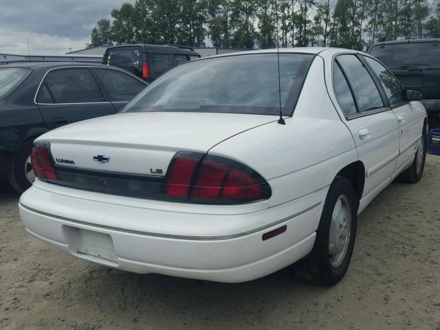 2G1WL52M2V1159279 - 1997 CHEVROLET LUMINA BAS WHITE photo 4