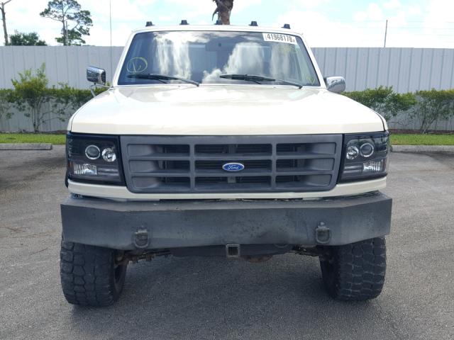 1FTHX26F8TEA40114 - 1996 FORD F250 CREAM photo 9