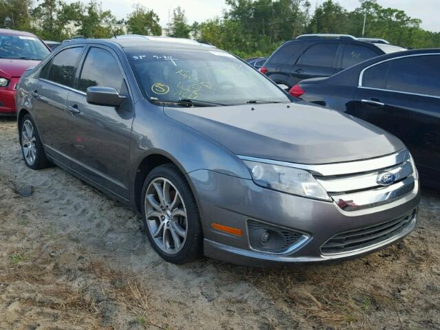 3FAHP0JA9BR212829 - 2011 FORD FUSION GRAY photo 1