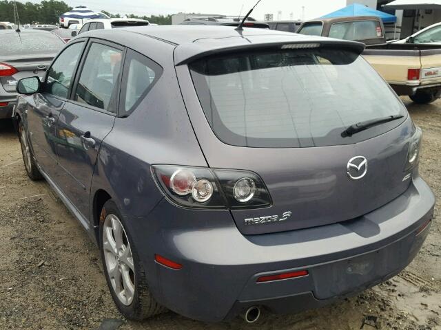 JM1BK143371732026 - 2007 MAZDA 3 HATCHBAC GRAY photo 3