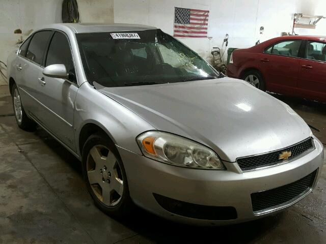 2G1WD58C169381441 - 2006 CHEVROLET IMPALA SILVER photo 1