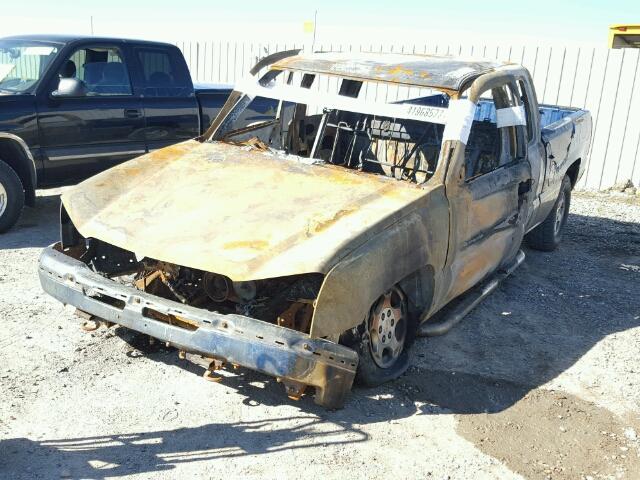 2GCEK19T231137842 - 2003 CHEVROLET SILVERADO BURN photo 2