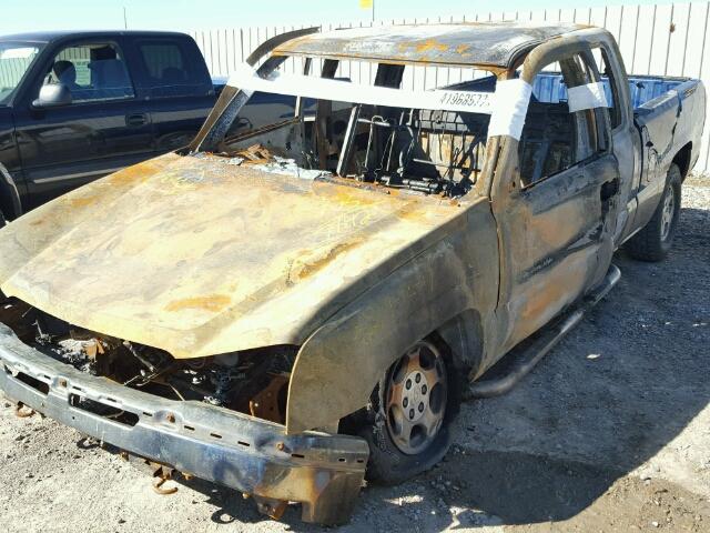 2GCEK19T231137842 - 2003 CHEVROLET SILVERADO BURN photo 9