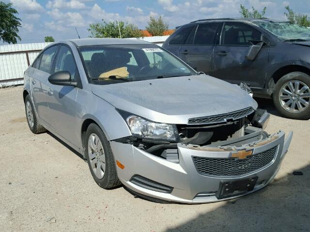 1G1PC5SH8C7196439 - 2012 CHEVROLET CRUZE LS SILVER photo 1