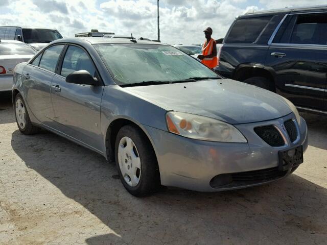 1G2ZF57B284264677 - 2008 PONTIAC G6 VALUE L GRAY photo 1