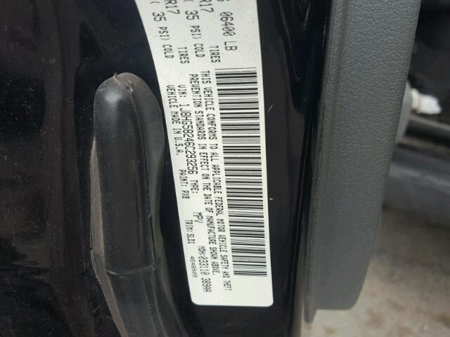 1J8HG48N06C188704 - 2006 JEEP COMMANDER BLACK photo 10