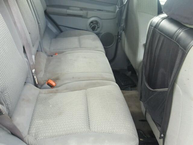 1J8HG48N06C188704 - 2006 JEEP COMMANDER BLACK photo 6