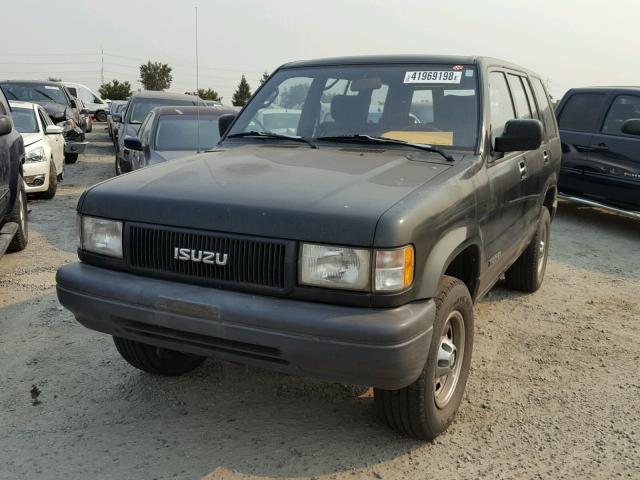 JACDH58V9P7903397 - 1993 ISUZU TROOPER S GREEN photo 2